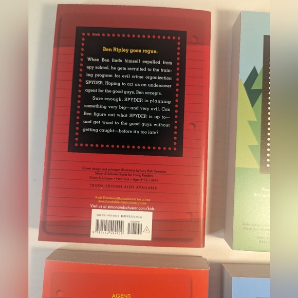 Stuart Gibbs Spy School Chapter Books 4 books English Paperback - Picture 10 of 14